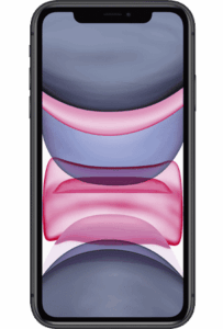 Refurbished iPhone 11 64GB zwart - Mobico