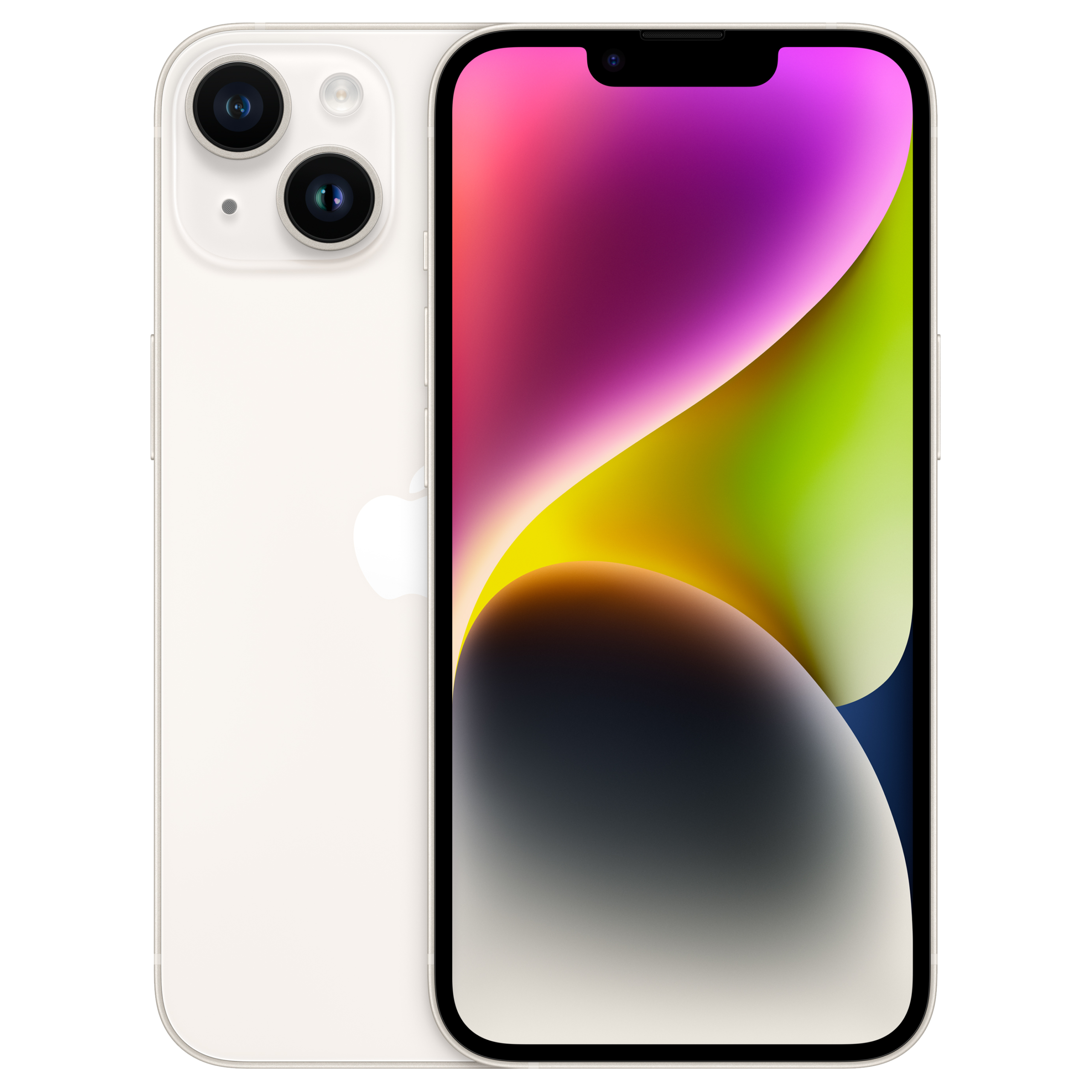iPhone 14 128GB Sterrenlicht - Gratis Screenprotector & 2 Jaar Garantie | Mobico