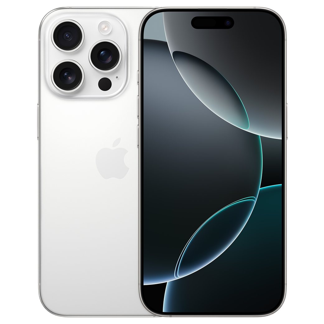 iPhone 16 Pro 256GB Wit Titanium - Gratis Screenprotector & 2 Jaar Garantie | Mobico
