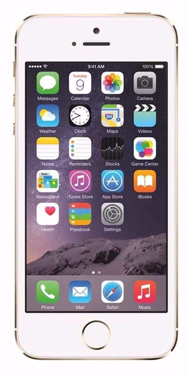 knuffel Mortal Onregelmatigheden Refurbished iPhone 5S 16GB Goud met garantie koop je bij Mobico