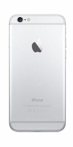 Refurbished iPhone 6 128GB Wit Achterkant