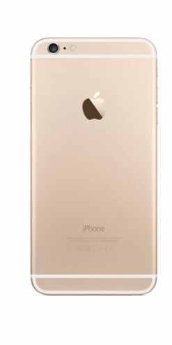 Refurbished iPhone 6 128GB goud achterkant