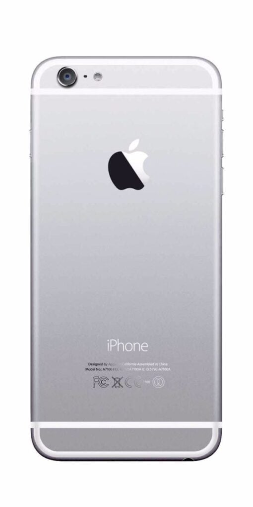 Refurbished iPhone 6 Plus 16GB Wit Achterkant