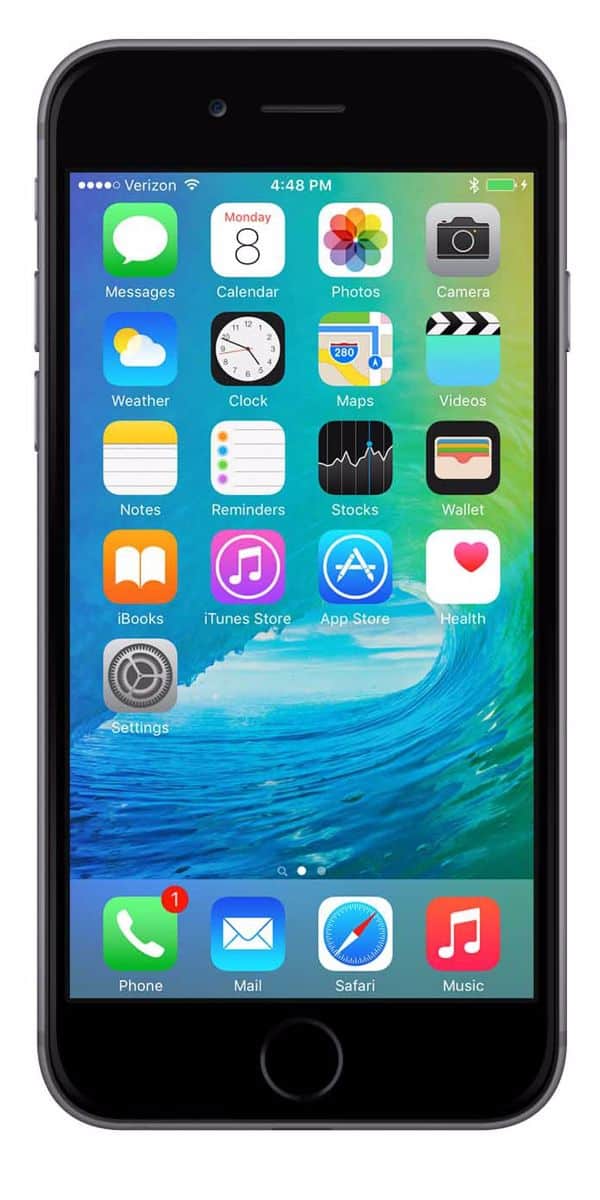 Refurbished iPhone 6s 16GB Zwart met garantie je bij Mobico