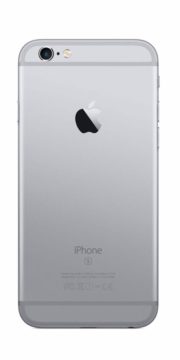 Refurbished iPhone 6 Plus 128GB Zwart Achterkant