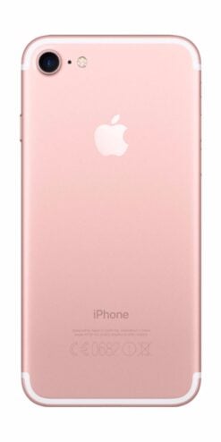 Refurbished iPhone 7 128gb roségoud achterkant