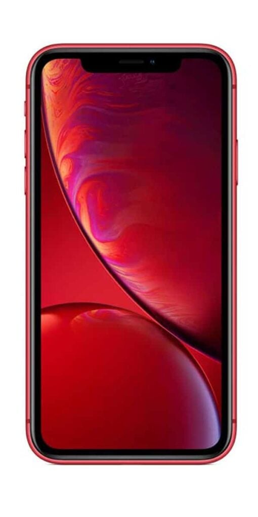 Refurbished iphone Xr 64gb rood voorkant