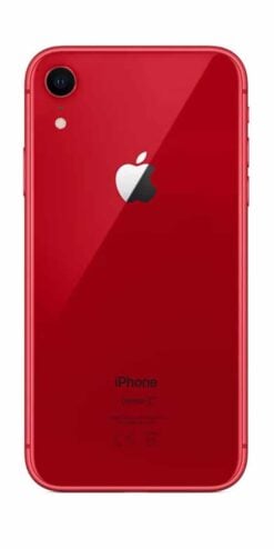 Refurbished iphone Xr 64gb rood achterkant