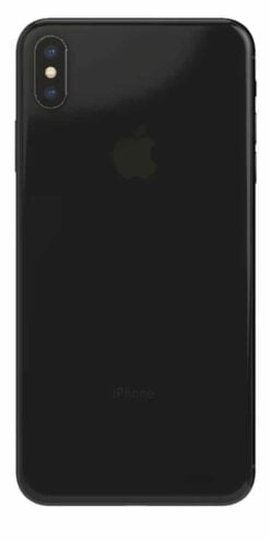 Refurbished iphone Xs Max 64gb zwart achterkant