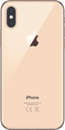 Refurbished iPhone Xs goud achterkant