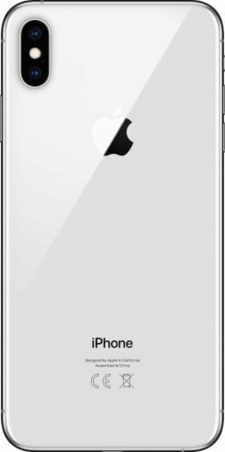 refurbished iphone xs max zilver achterkant