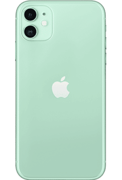 Refurbished iPhone 11 128gb Groen achterkant