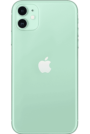 Refurbished iPhone 11 128gb Groen achterkant